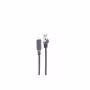 SHIVERPEAKS USB-C auf RJ45 Gigabit Ethernet Adapterkabel, Aluminium, Schwarz, 1m (BS14-51025)