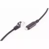 SHIVERPEAKS USB-C auf RJ45 Gigabit Ethernet Adapterkabel, Aluminium, Schwarz, 1m (BS14-51025)