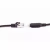 SHIVERPEAKS USB-C auf RJ45 Gigabit Ethernet Adapterkabel, Aluminium, Schwarz, 1m (BS14-51025)