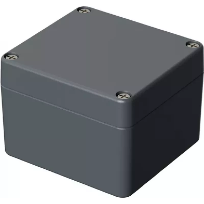 BOPLA Universalgehäuse Aluminium Silbergrau (RAL 7001) 75 x 80 x 57 A 105 01105000.MT1