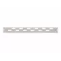 TELEGÄRTNER H02025A0356 1U 19-Zoll-Rack-Frontabdeckung, Grau RAL 7035
