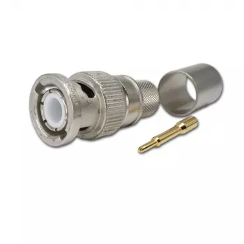 Telegärtner BNC Crimp-Kabelstecker, 50 Ohm, RG-213/U, 1 Stück (J01000A0059)