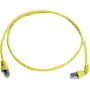 Telegärtner 100008019 CAT 6a S/FTP Patchkabel, RJ45, 1 m, Gelb, LSZH, flammhemmend
