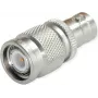 Telegärtner BNC-Buchse auf TNC-Stecker Adapter, 50 Ohm, vernickeltes Messing, DC-4 GHz, gerade