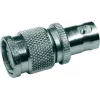 Telegärtner BNC-Buchse auf TNC-Stecker Adapter, 50 Ohm, vernickeltes Messing, DC-4 GHz, gerade