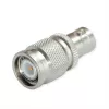 Telegärtner BNC-Buchse auf TNC-Stecker Adapter, 50 Ohm, vernickeltes Messing, DC-4 GHz, gerade