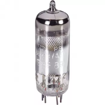 SIEMENS EBF 89 = 6 DC 8 Duodiode-Variable-mu-Pentode Vakuumröhre, Noval-Sockel, 9 Pins