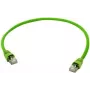 TELEGÄRTNER L00002A0153 3m Cat.7 S/FTP Meterware Kabel, Grün
