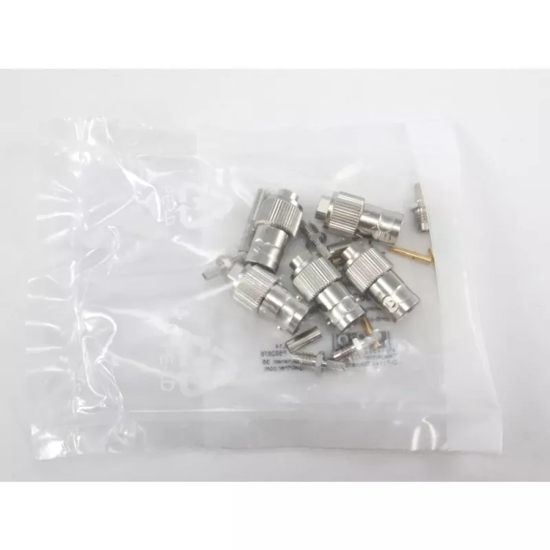 Telegärtner BNC Kabelbuchse Crimp G04 75 Ohm für RG-179B/U, 5er-Pack J01003B0021