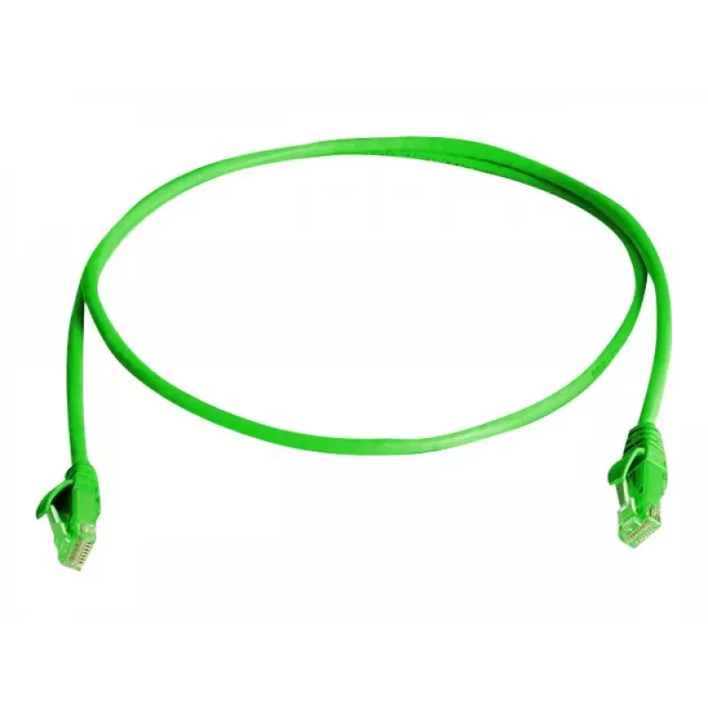 Telegärtner 100008515 Cat6 U/UTP LSZH Patchkabel, RJ45, 3m, Grün