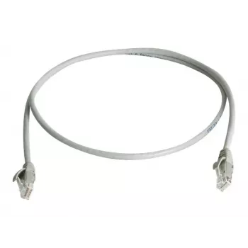 Telegärtner L00003A0204 Cat6 U/UTP RJ45 Patchkabel, 2m, Grau