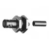 TELEGÄRTNER BNC-Einbau-Buchse, Crimp, 75 Ohm, RG-62 A/U, 5er-Pack (J01003A1260)