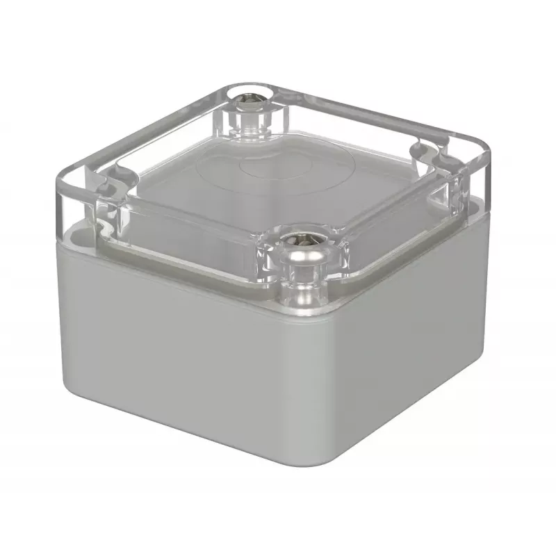 Bopla EUROMAS M 205 G Universalgehäuse, 52 x 50 x 35 mm, Polycarbonat, Lichtgrau 02205400