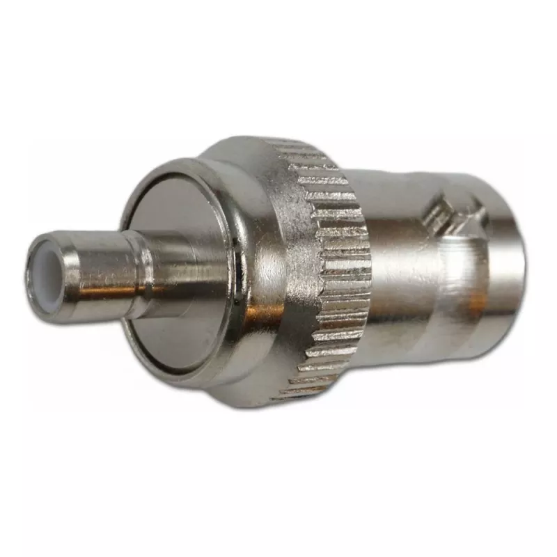 Telegärtner Koaxialadapter BNC Buchse auf SMB Stecker, 50 Ohm, gerade J01008F0033