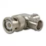 Telegärtner J01004A0616 BNC Adapter, BNC Stecker auf 2x BNC Buchse