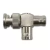 Telegärtner J01004A0616 BNC Adapter, BNC Stecker auf 2x BNC Buchse