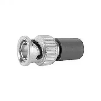 Telegärtner BNC 75 Ohm Abschlusswiderstand, Stecker, 1 W, DC-1 GHz, vernickeltes Messing, J01006A0001
