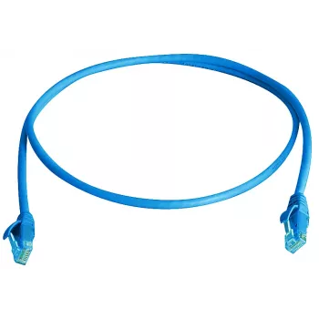 Telegärtner 100009294 Cat.6A S/FTP Patchkabel, RJ45, 15 m, Blau, LSZH