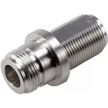 Telegärtner N-Typ Schottadapter Buchse-Buchse 50 Ohm IP68 MIL-STD Z10 Flansch J01024A0006