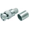 Telegärtner BNC-Kabelstecker Crimp G37 50 Ohm, Crimp/Crimp, Professional, A3326, G37 (2,7/7,25) - 5 Stück (J01000A0061)