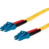TELEGÄRTNER LC auf LC Single-Mode OS2 Duplex Glasfaser-Patchkabel, 2 m, Gelb L00871A0003