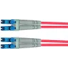 TELEGÄRTNER LC auf LC Single-Mode OS2 Duplex Glasfaser-Patchkabel, 2 m, Gelb L00871A0003