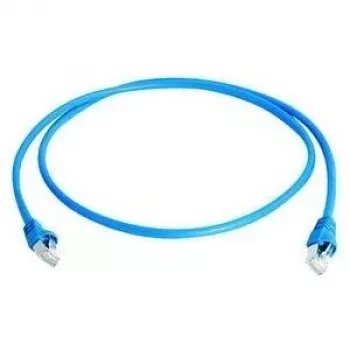 TELEGÄRTNER Cat.6A S/FTP Patchkabel, 1,5 m, Blau, LSZH, RJ45, 500 MHz L00001A0288