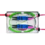 Telegärtner H02050A0104 Cat.6A geschirmtes RJ45-Datenmodul, werkzeuglose IDC, 10G, IP20