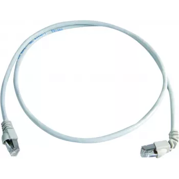 Telegärtner Cat.7 Rohkabel MP8 FS 600 LSZH 2,0m, 1x90-Grad Netzwerkkabel Weiß 2 m L00001A0164