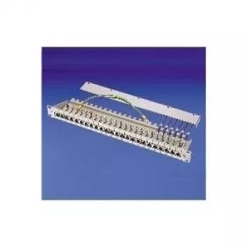 TELEGÄRTNER MPP16-HS 16-Port Modulares Patch Panel, 1U, Lichtgrau RAL 7035 J02022A0050