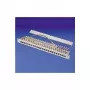TELEGÄRTNER MPP16-HS 16-Port Modulares Patch Panel, 1U, Lichtgrau RAL 7035 J02022A0050