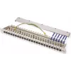 TELEGÄRTNER MPP16-HS 16-Port Modulares Patch Panel, 1U, Lichtgrau RAL 7035 J02022A0050