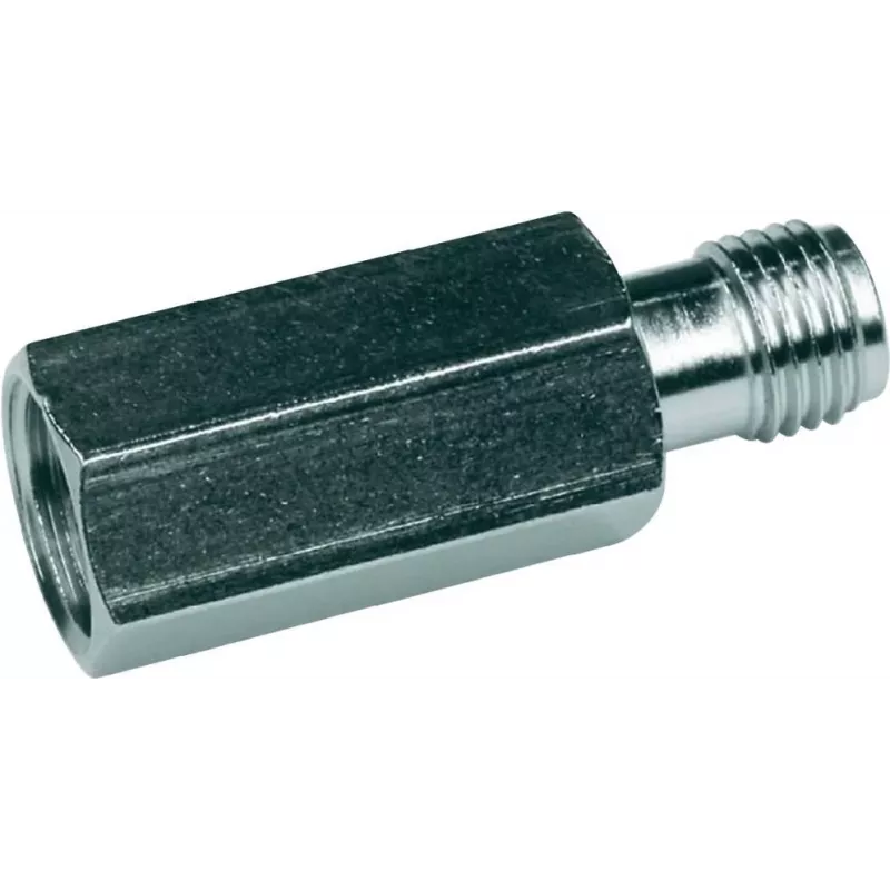 Telegärtner J01703A0000 FME-Stecker auf SMA-Buchse HF-Koaxialadapter, 50 Ohm, DC-3 GHz, Schwarz