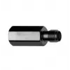 Telegärtner J01703A0000 FME-Stecker auf SMA-Buchse HF-Koaxialadapter, 50 Ohm, DC-3 GHz, Schwarz