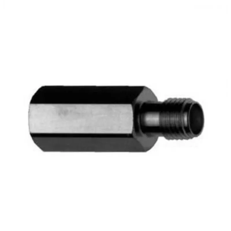 Telegärtner J01703A0000 FME-Stecker auf SMA-Buchse HF-Koaxialadapter, 50 Ohm, DC-3 GHz, Schwarz