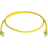 Telegärtner 100028074 Cat6a S/FTP Patchkabel, 5,5 m, Gelb