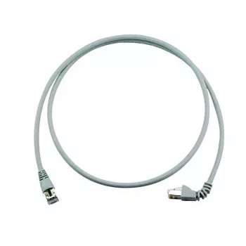 Telegärtner MP8 FS 500 LSZH-2.0 Cat6a S/FTP Patchkabel, RJ45 auf RJ45, 5m, Grau L00001A0199
