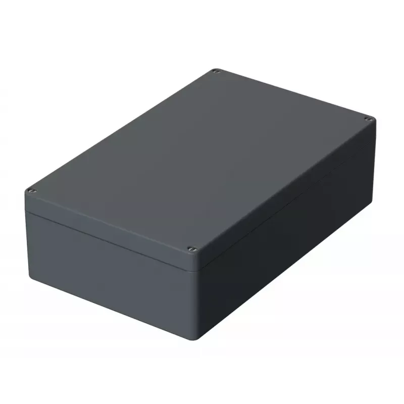 BOPLA Euromas P Universalgehäuse 400 x 250 x 121 mm Polyester Silbergrau RAL 7001 4355000