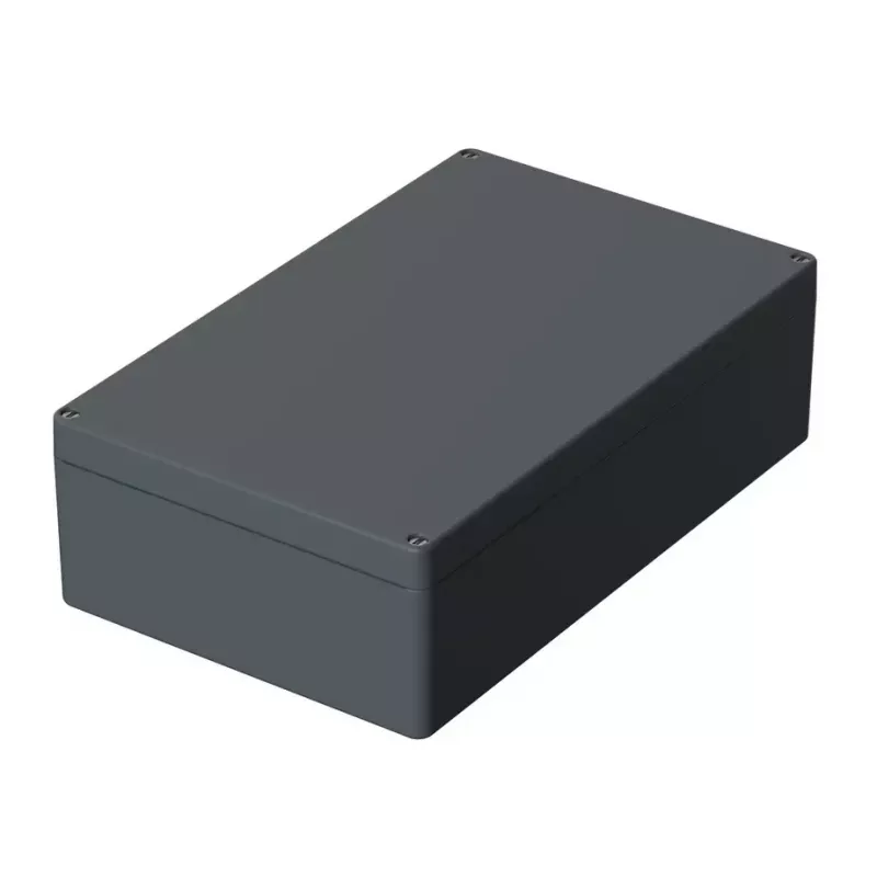 BOPLA Euromas P Universalgehäuse 400 x 250 x 121 mm Polyester Silbergrau RAL 7001 4355000