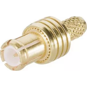 TELEGÄRTNER MCX gerader Steckverbinder 50 Ohm Crimp/Löt für RG174/RG188/RG316