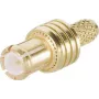 TELEGÄRTNER MCX gerader Steckverbinder 50 Ohm Crimp/Löt für RG174/RG188/RG316