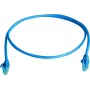 Telegärtner 100008054 Cat6 U/UTP RJ45 Patchkabel, 1m, Blau, LSZH