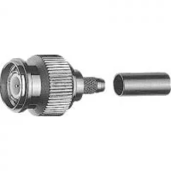 Telegärtner TNC Stecker Crimpstecker für RG-142B/U, 50 Ohm, 5er-Pack J01010A0000