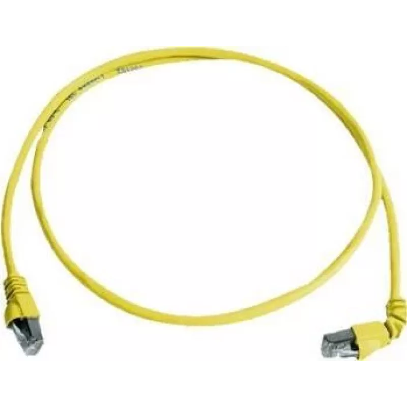 Telegärtner 100008675 CAT 6a S/FTP Patchkabel, RJ45, 5 m, Gelb, LSZH