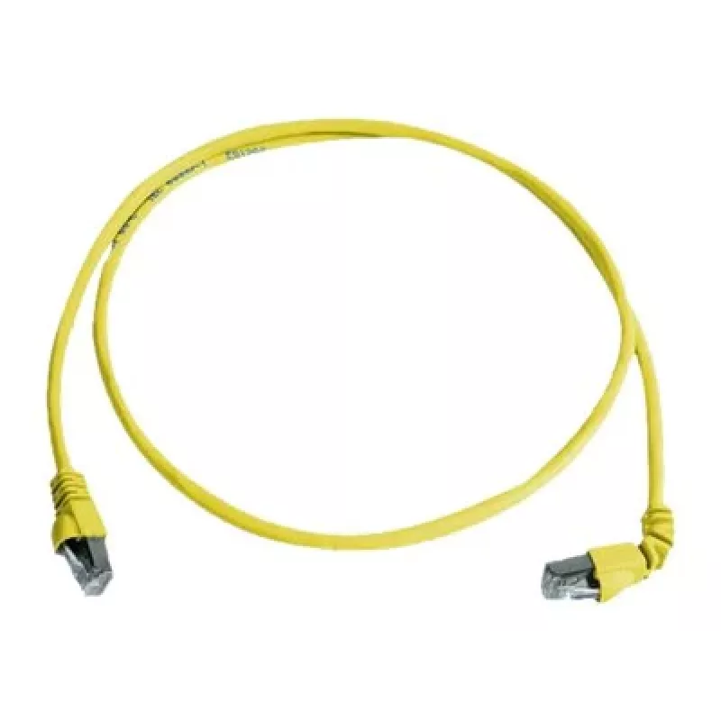 Telegärtner 100008675 CAT 6a S/FTP Patchkabel, RJ45, 5 m, Gelb, LSZH