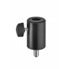 König & Meyer 66370-000-55 Mini-TV-Zapfenadapter M10 Außengewinde Schwarz