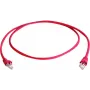 Telegärtner MP8 FS 600 Cat.7 S/FTP Patchkabel, RJ45 Stecker auf RJ45 Stecker, 50 m, Rot