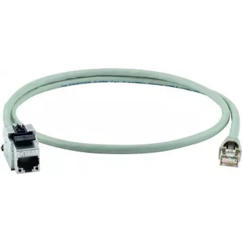 Telegärtner L00004A0128 Cat.6A S/FTP Patchkabel, 7,5 m, Grau