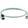 Telegärtner L00004A0128 Cat.6A S/FTP Patchkabel, 7,5 m, Grau