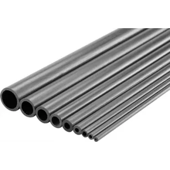 Reely Carbon Tube 2 mm Außendurchmesser, 1 mm Innendurchmesser, 1000 mm Länge, 1 Stück